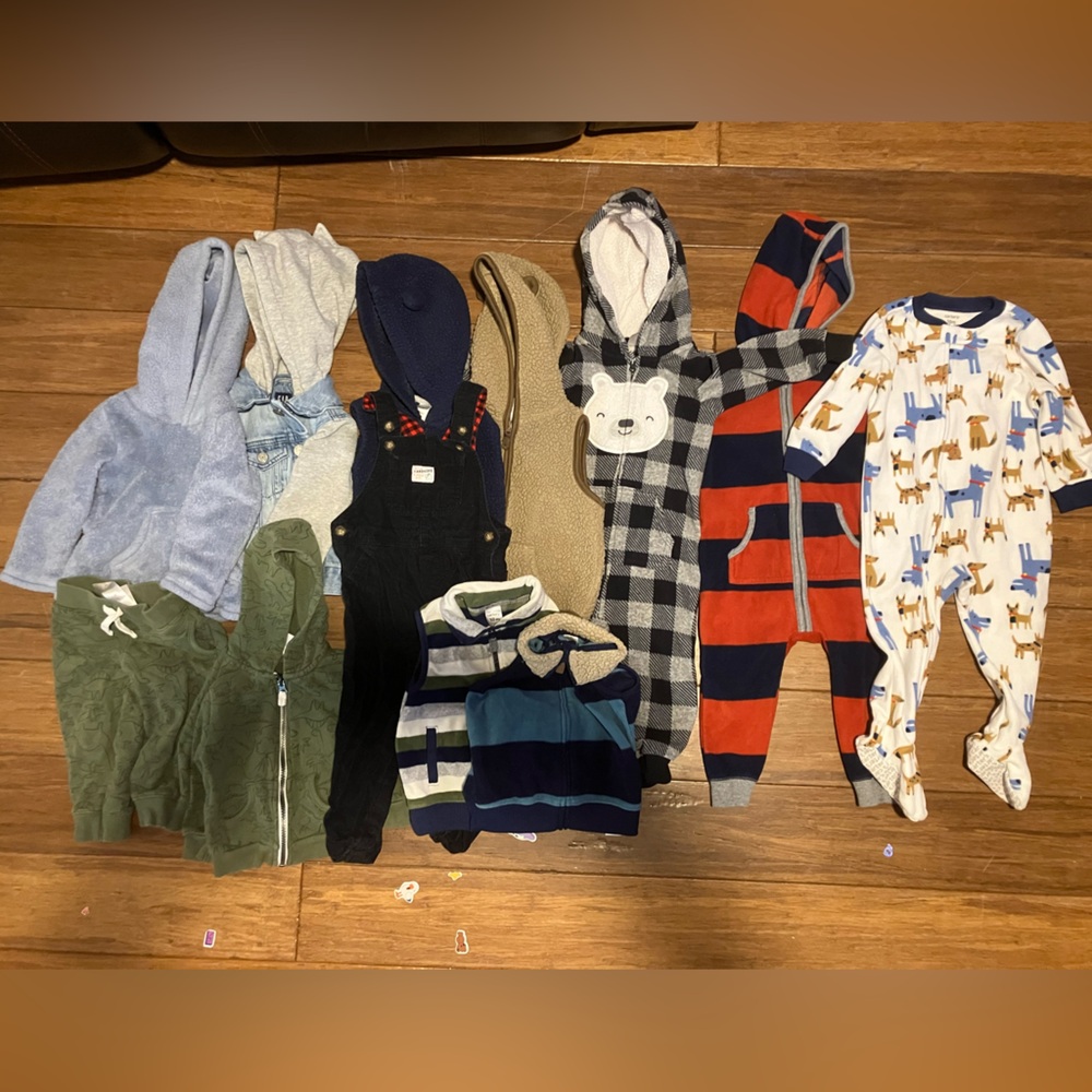 18M baby boy warm clothes